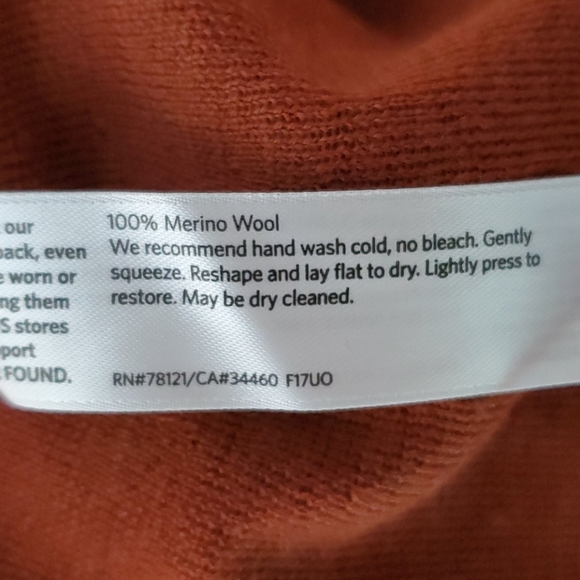 Eileen Fisher Plunged V Neck Merino Wool Sweater - Picture 7 of 7